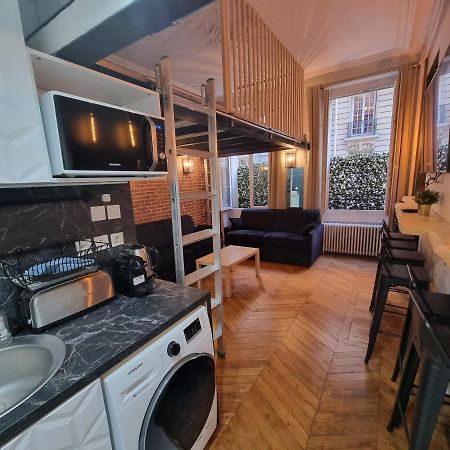 Beautiful Mini Loft Near Saint-Lazare Aparthotel Paris Exteriör bild