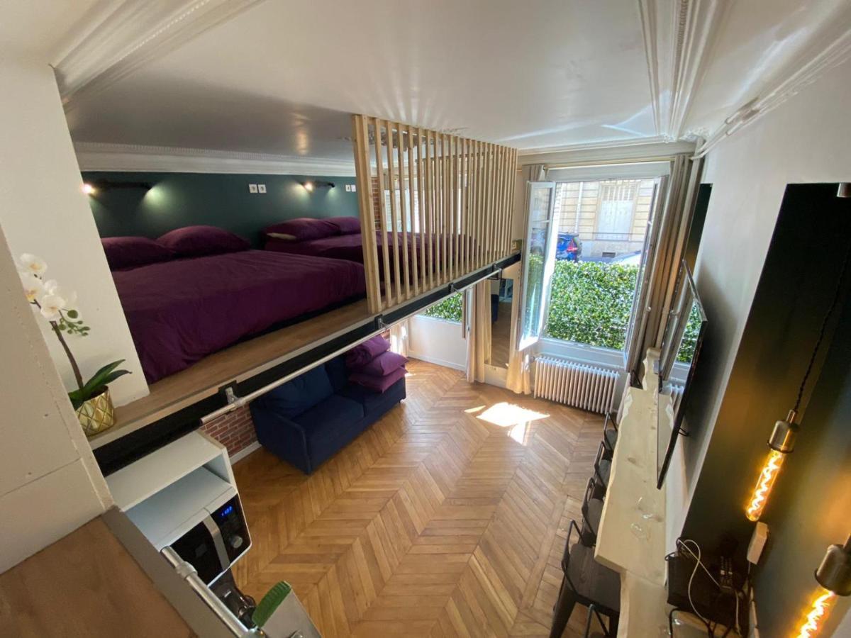 Beautiful Mini Loft Near Saint-Lazare Aparthotel Paris Exteriör bild