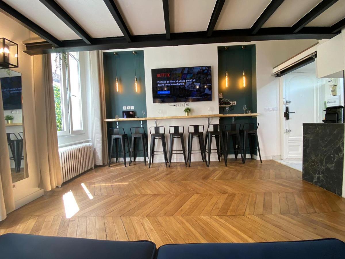 Beautiful Mini Loft Near Saint-Lazare Aparthotel Paris Exteriör bild