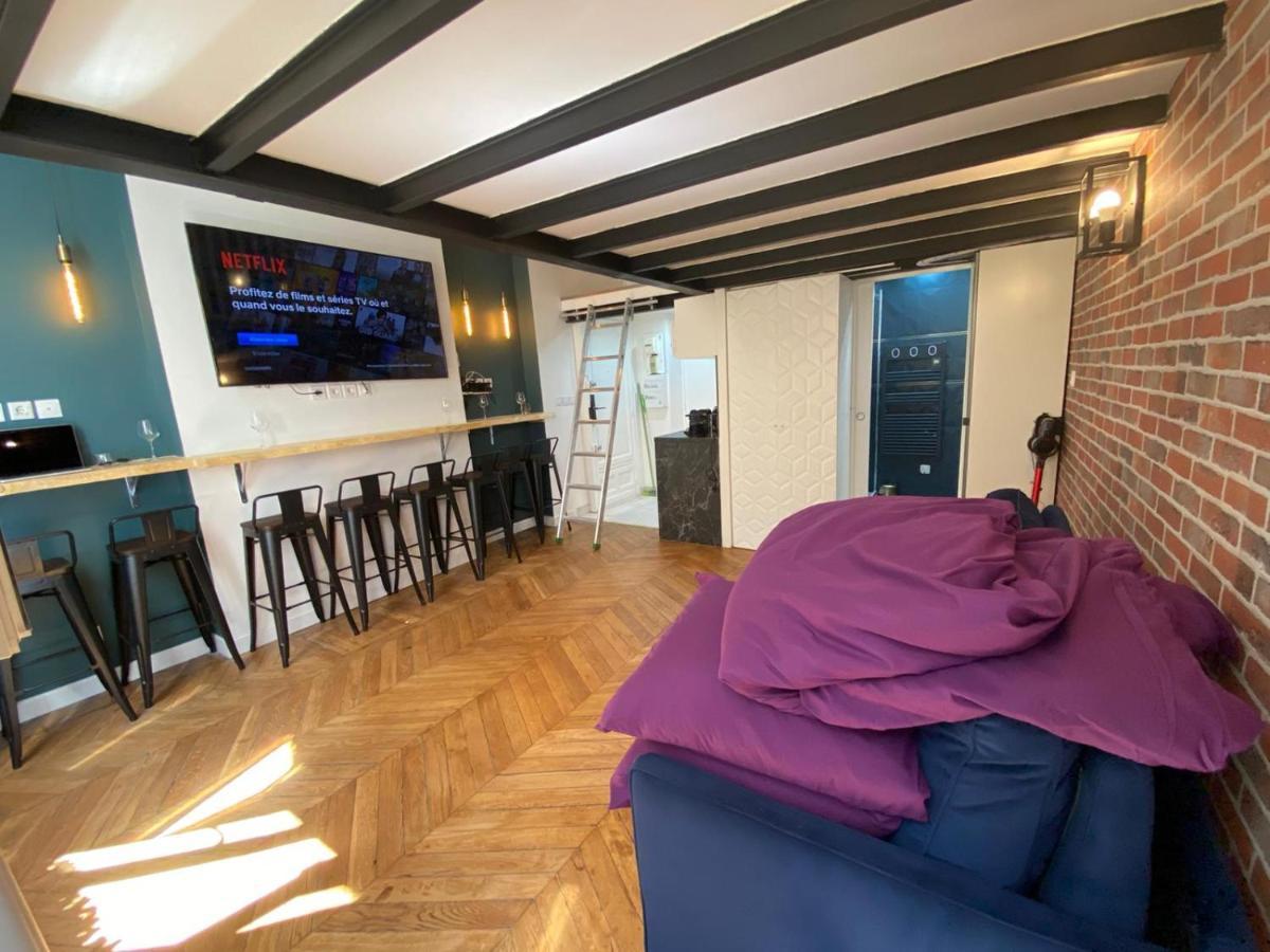 Beautiful Mini Loft Near Saint-Lazare Aparthotel Paris Exteriör bild