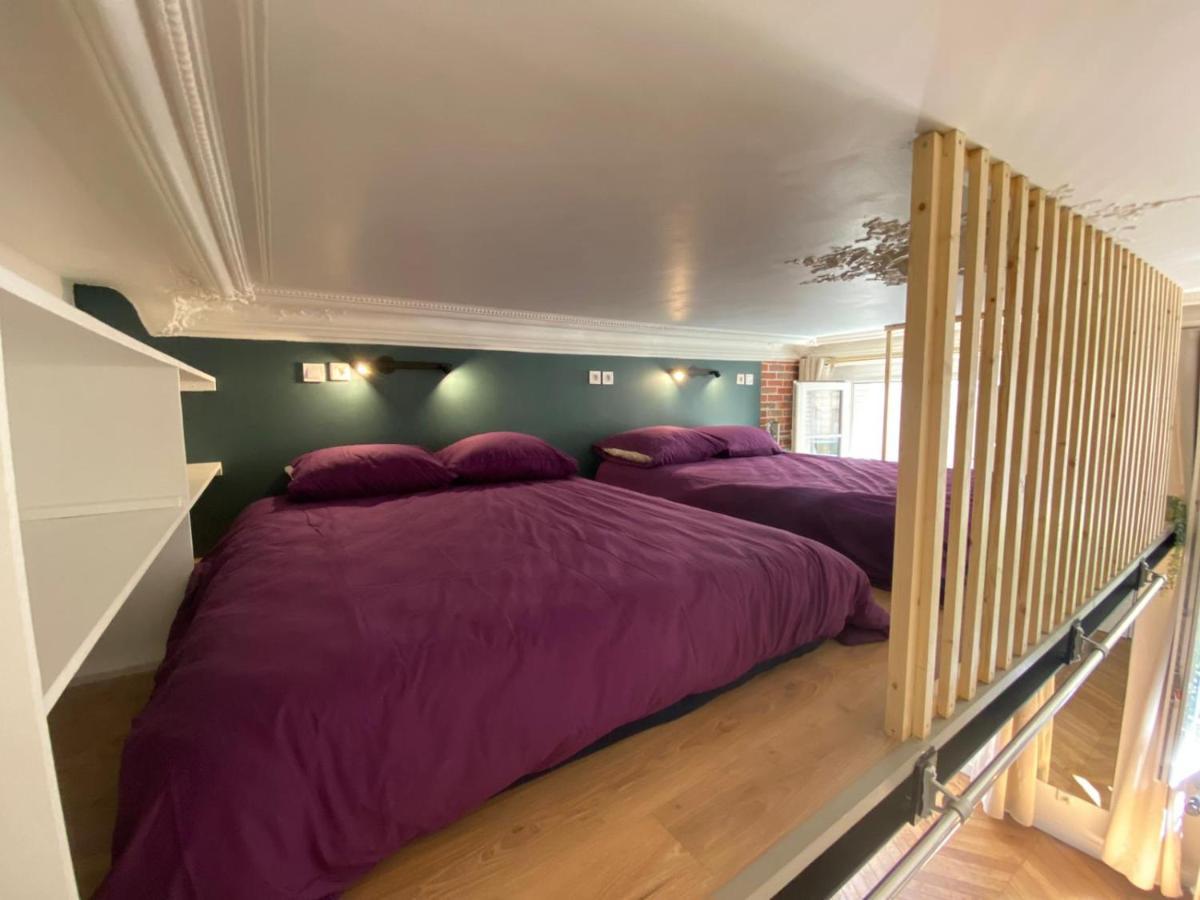 Beautiful Mini Loft Near Saint-Lazare Aparthotel Paris Exteriör bild
