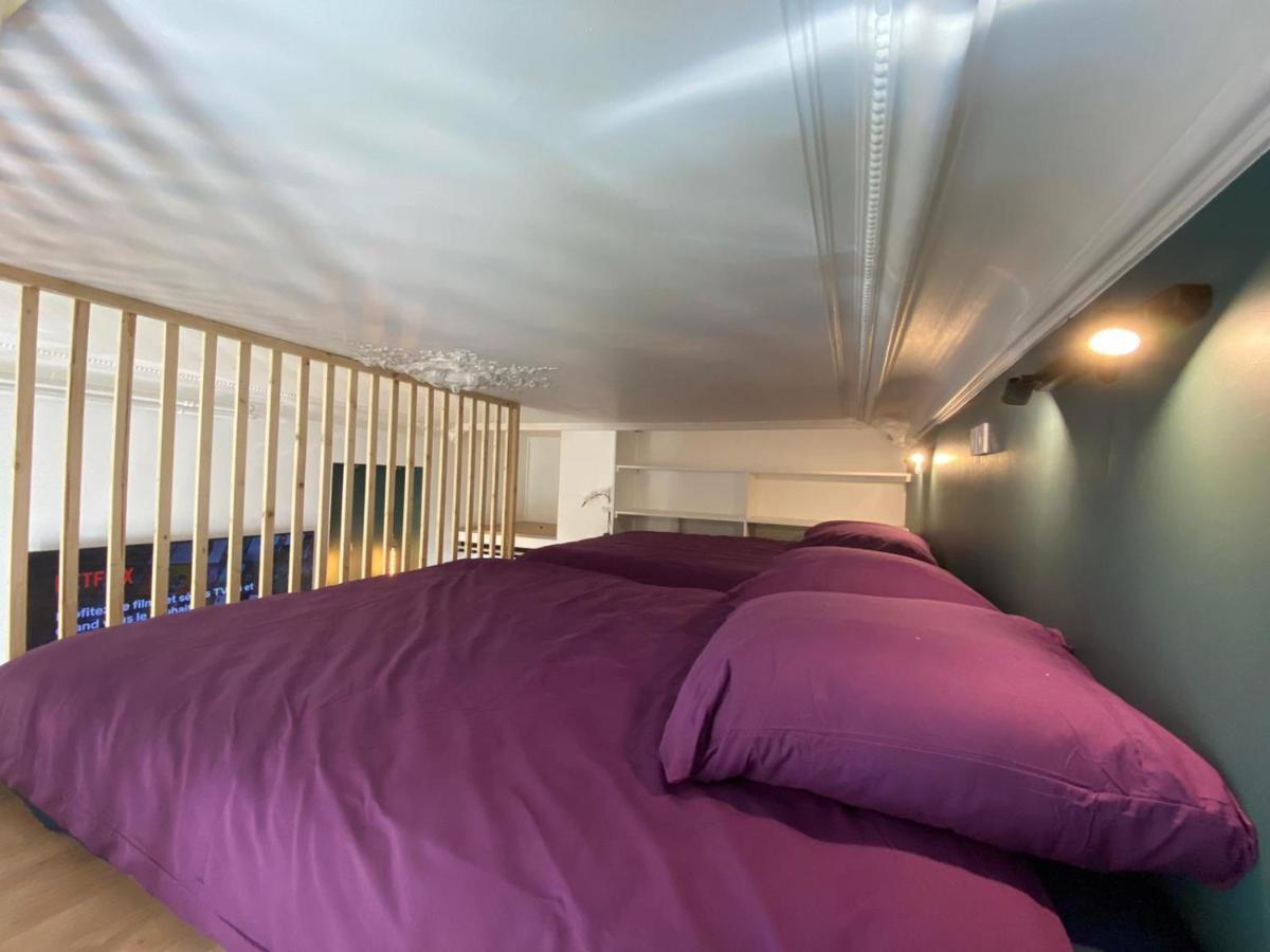 Beautiful Mini Loft Near Saint-Lazare Aparthotel Paris Exteriör bild