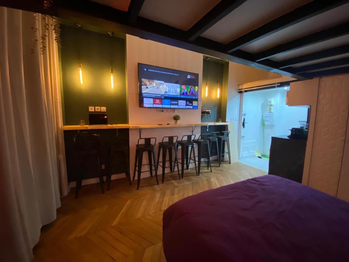 Beautiful Mini Loft Near Saint-Lazare Aparthotel Paris Exteriör bild