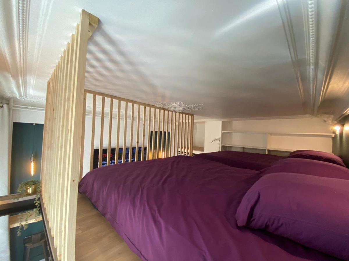 Beautiful Mini Loft Near Saint-Lazare Aparthotel Paris Exteriör bild