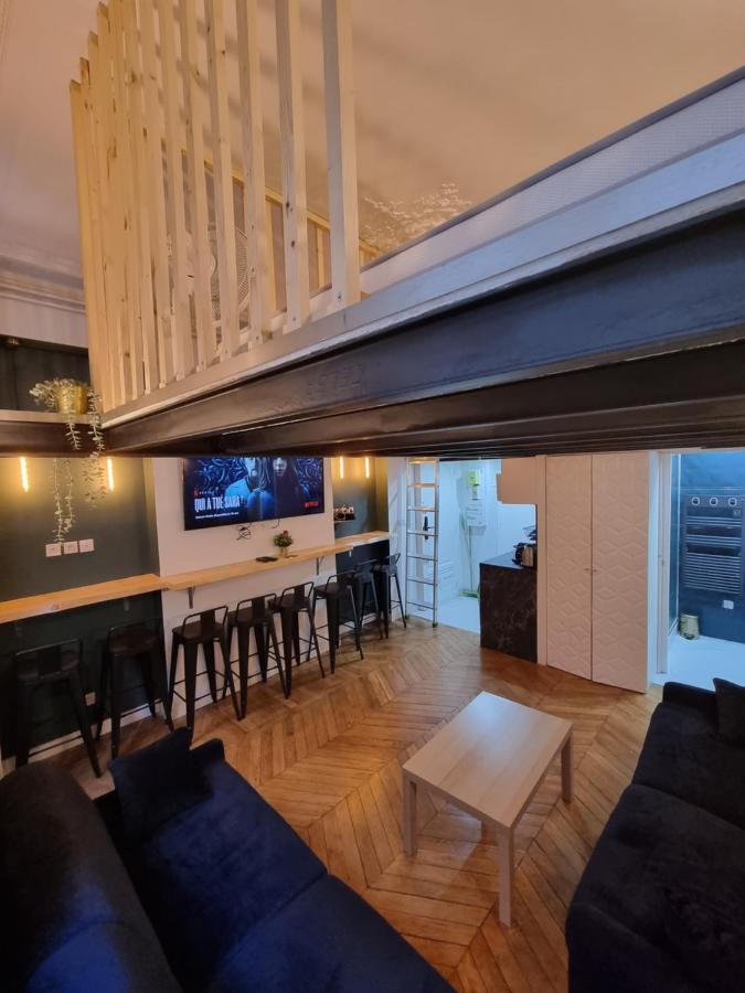 Beautiful Mini Loft Near Saint-Lazare Aparthotel Paris Exteriör bild