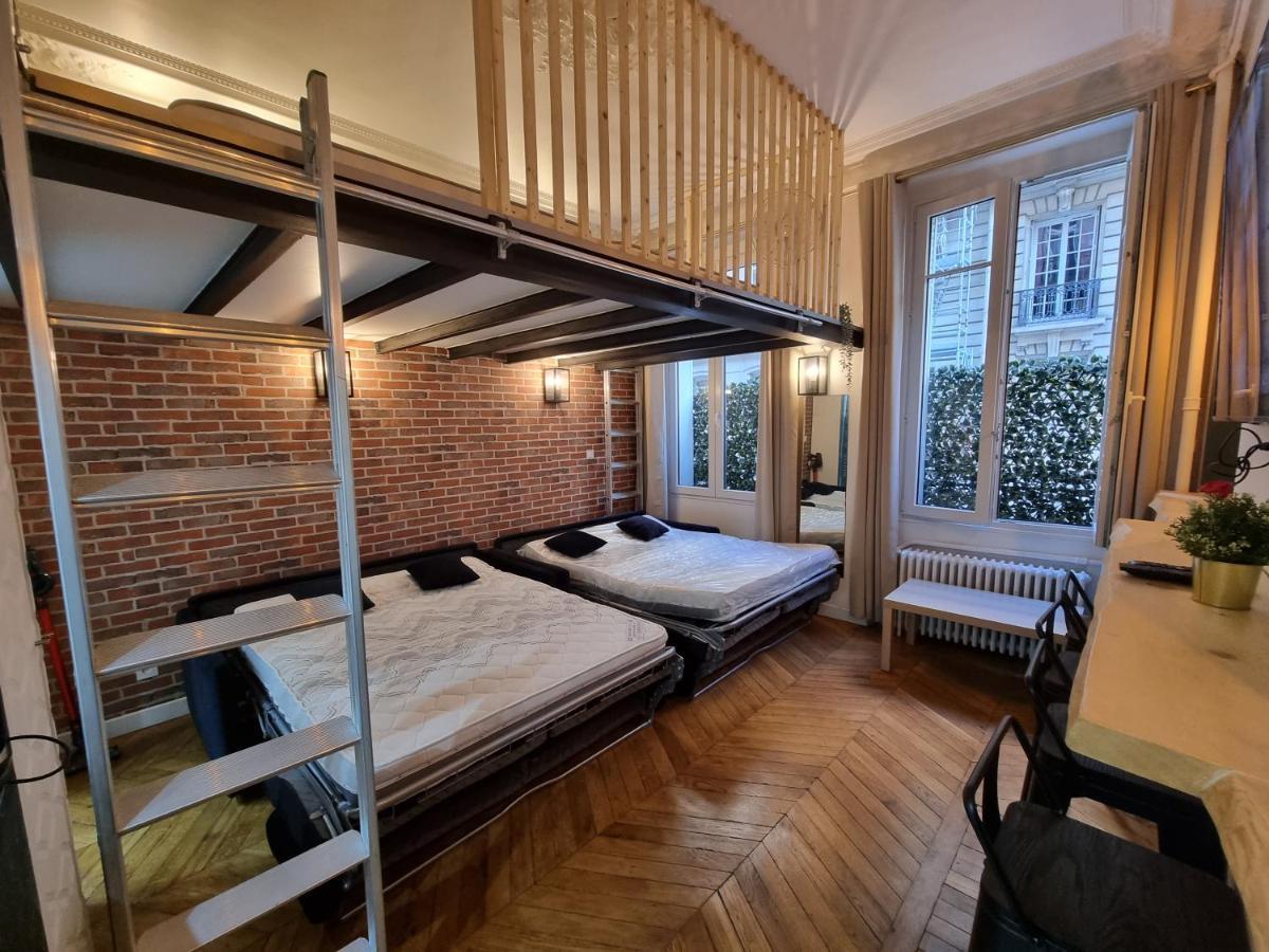 Beautiful Mini Loft Near Saint-Lazare Aparthotel Paris Exteriör bild