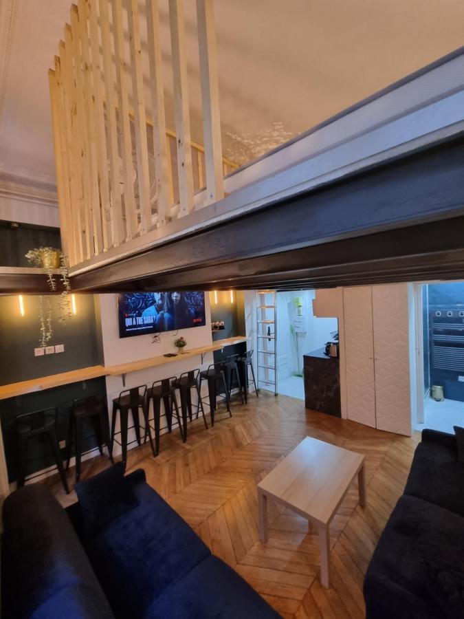 Beautiful Mini Loft Near Saint-Lazare Aparthotel Paris Exteriör bild